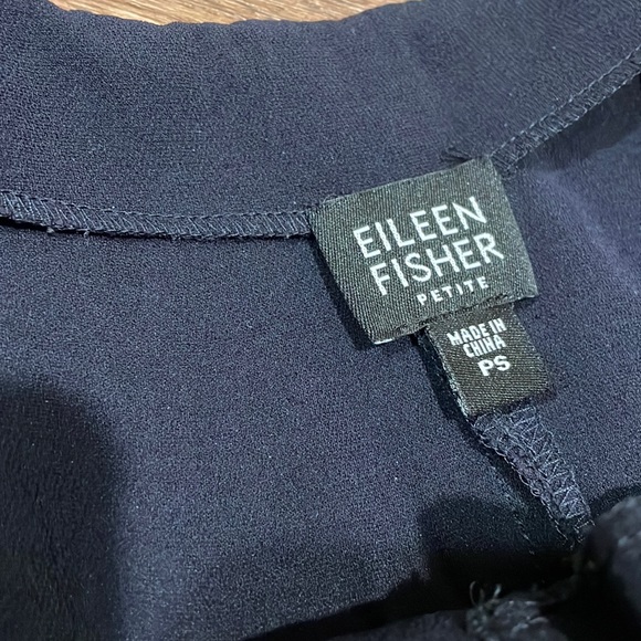 🔥🔥 (3/$20) 
Eileen Fisher Petite Small Black Pants - Picture 2 of 2
